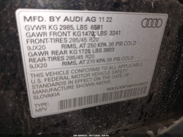 2023 AUDI Q7