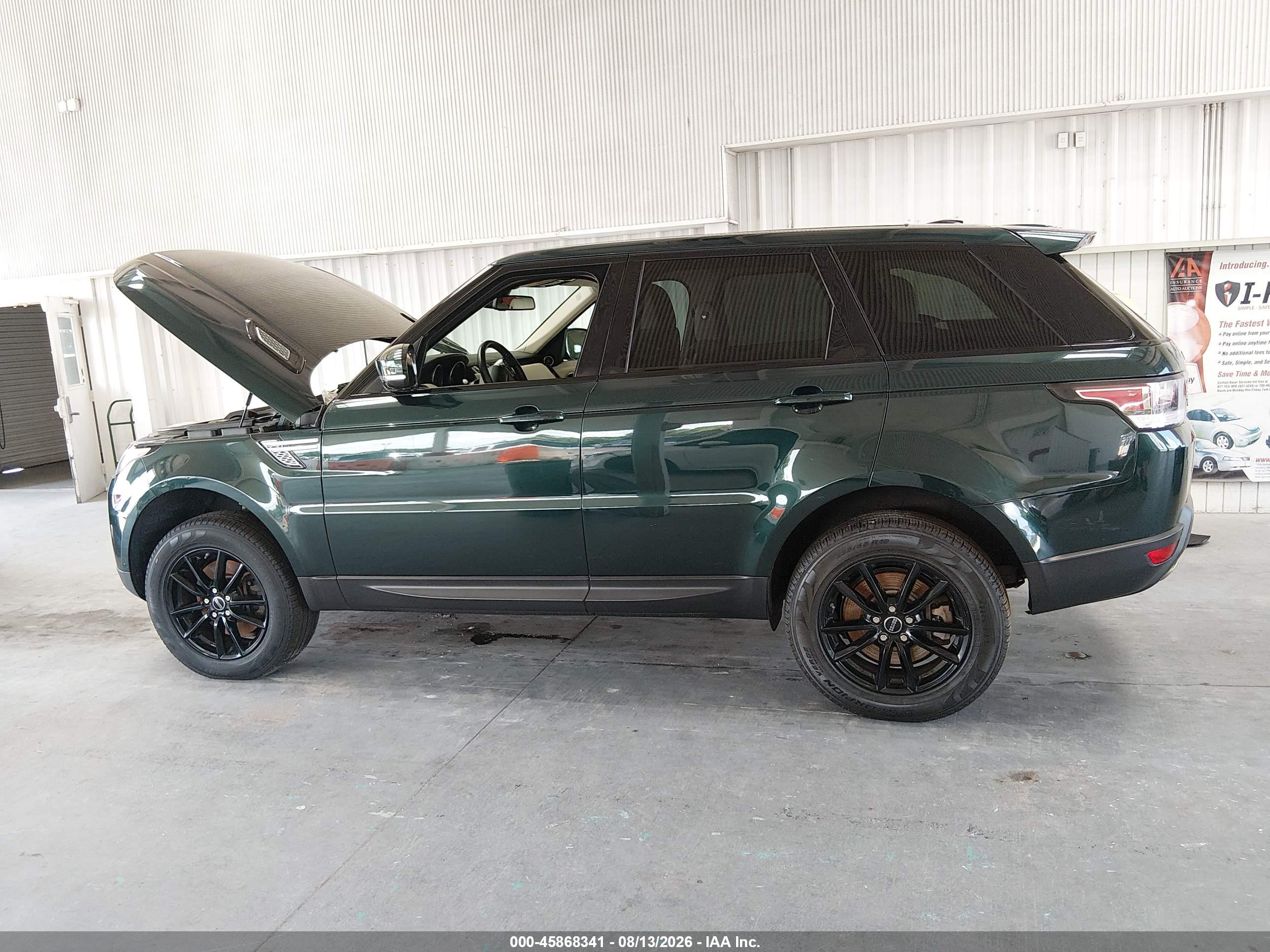2014 LAND ROVER RANGE ROVER SPORT 3.0L V6 SUPERCHARGED HSE
