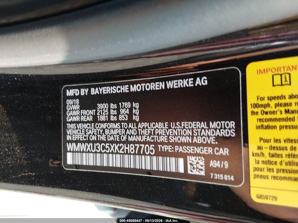 2019 MINI HARDTOP COOPER S