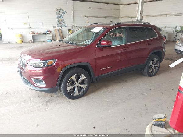 2019 JEEP CHEROKEE LIMITED 4X4