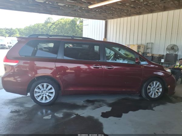 2012 TOYOTA SIENNA XLE 7 PASSENGER