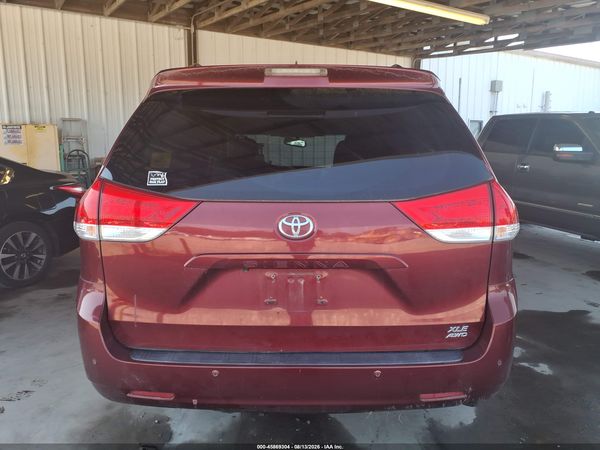 2012 TOYOTA SIENNA XLE 7 PASSENGER
