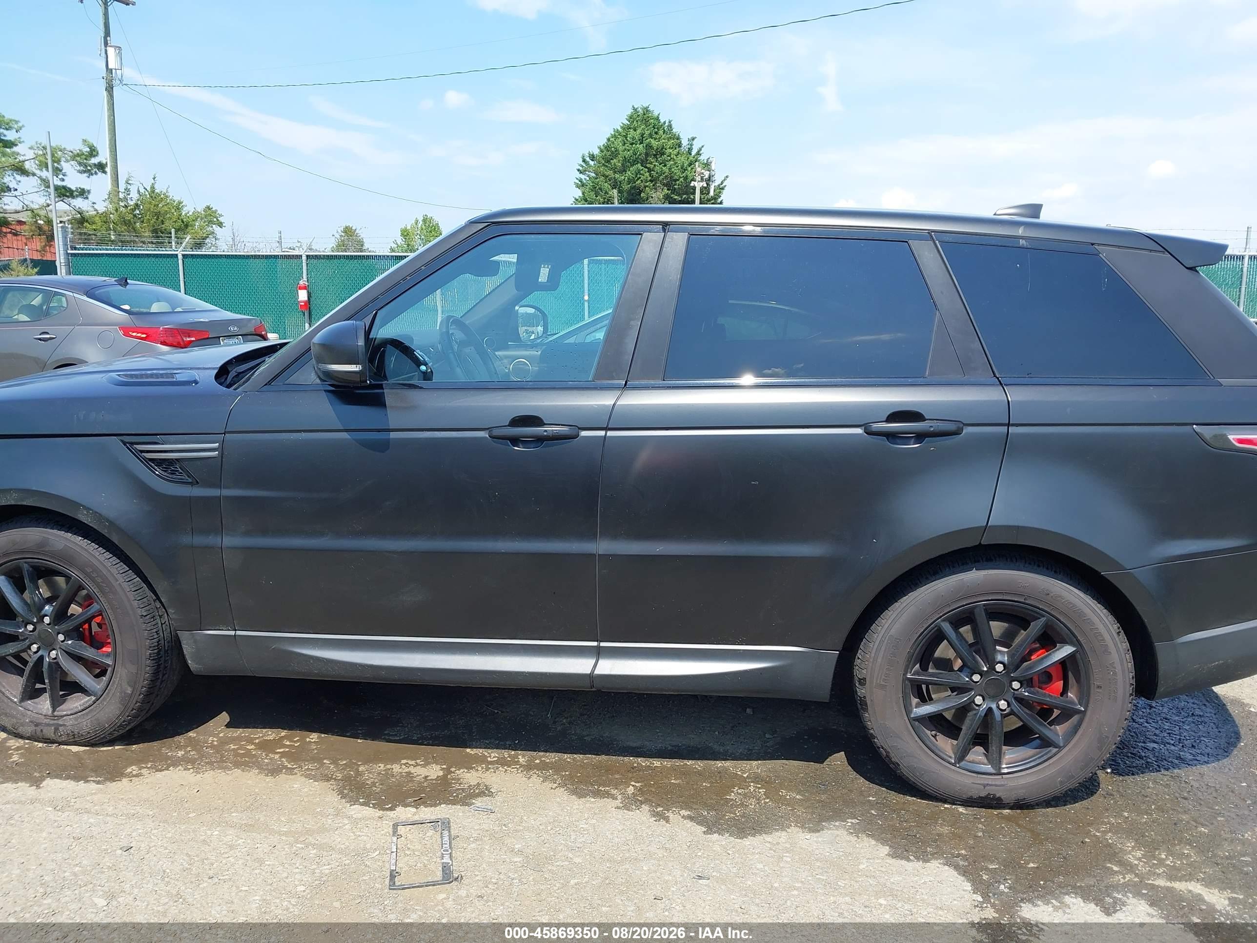 2017 LAND ROVER RANGE ROVER SPORT