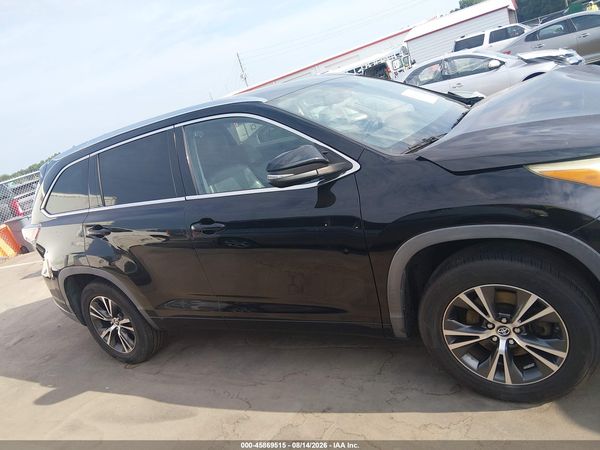 2016 TOYOTA HIGHLANDER XLE V6