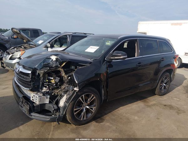 2016 TOYOTA HIGHLANDER XLE V6