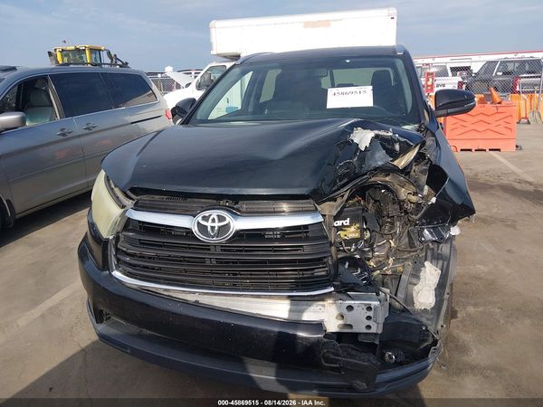 2016 TOYOTA HIGHLANDER XLE V6