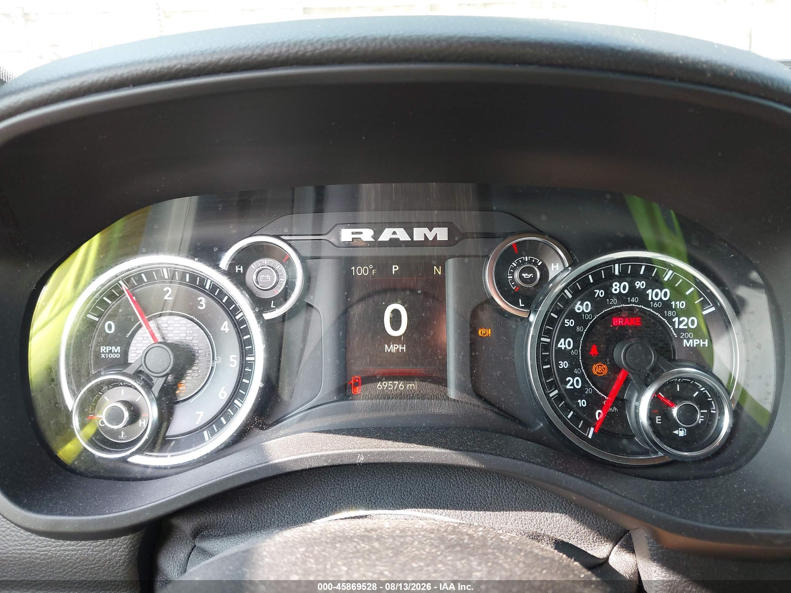 2021 RAM 1500 BIG HORN  4X4 6'4 BOX