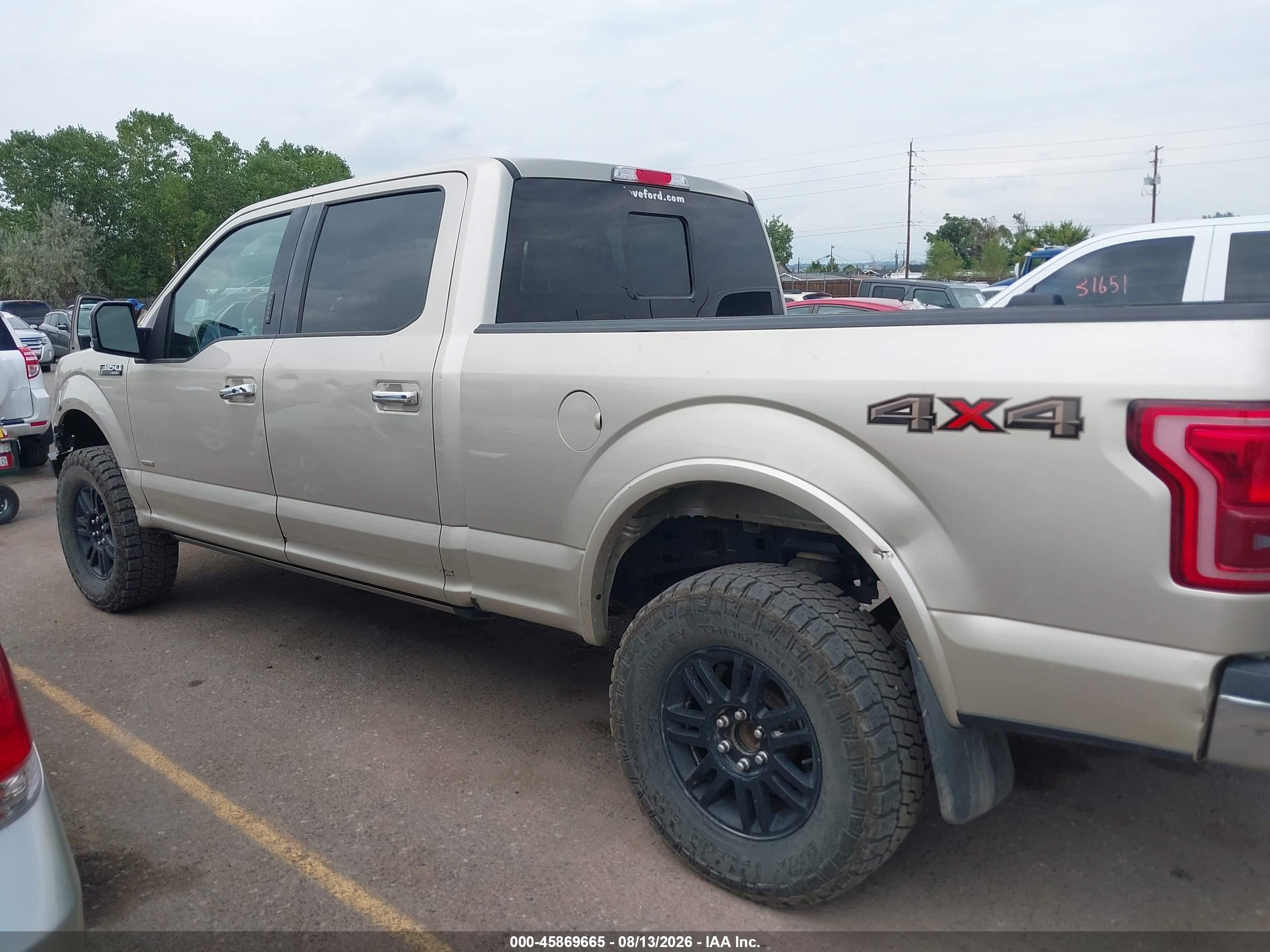 2017 FORD F-150 LARIAT
