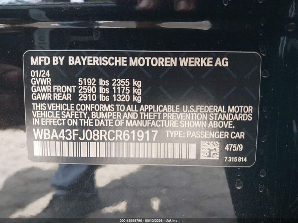 2024 BMW 530I