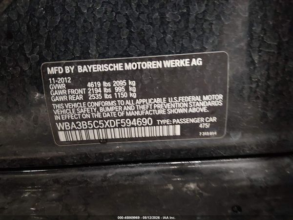 2013 BMW 328I XDRIVE