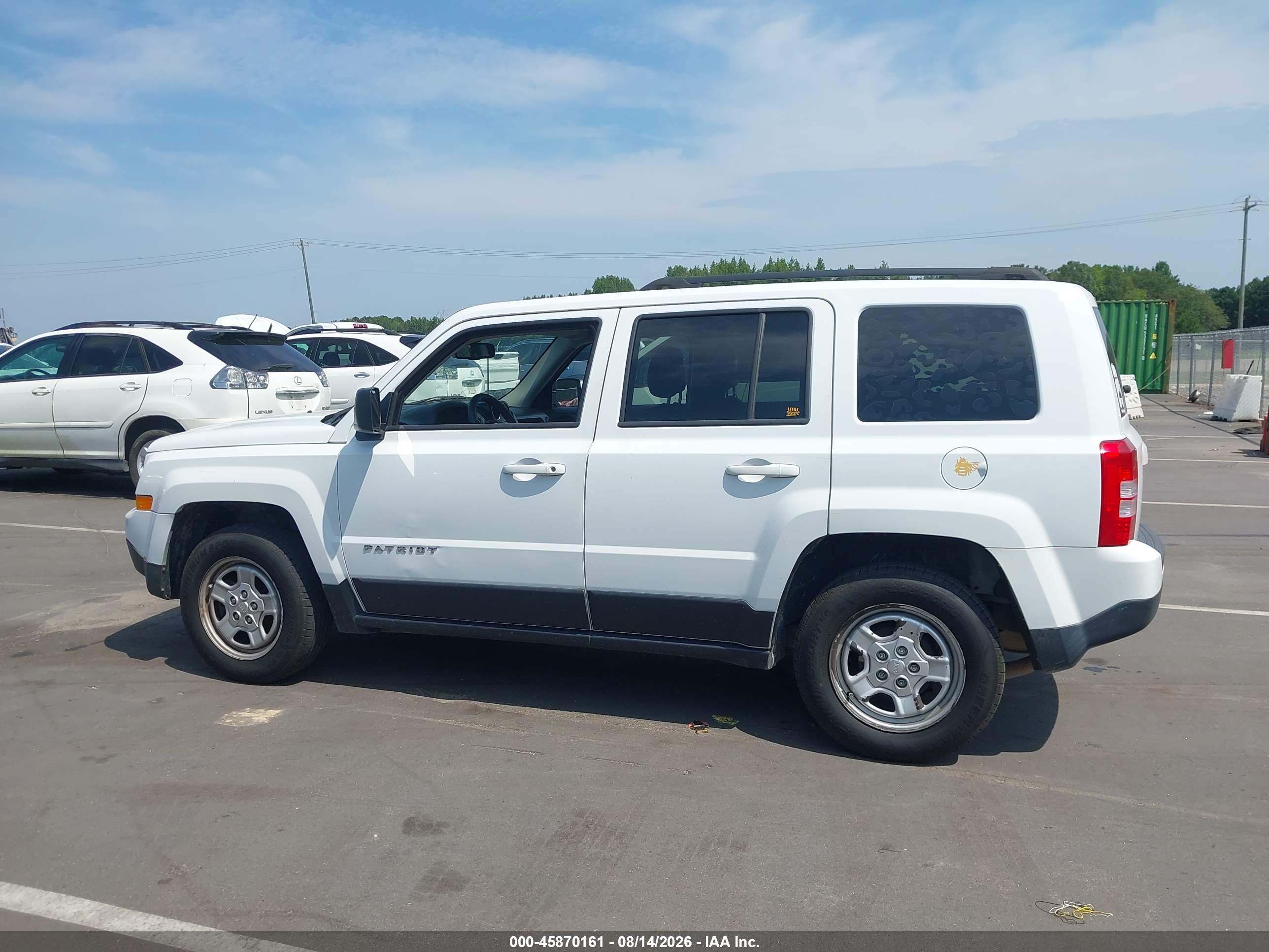 2017 JEEP PATRIOT SPORT