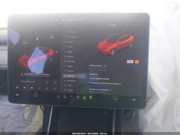 2020 TESLA MODEL Y