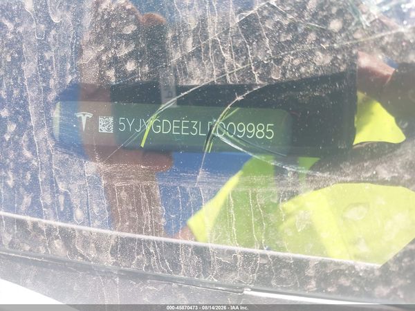 2020 TESLA MODEL Y