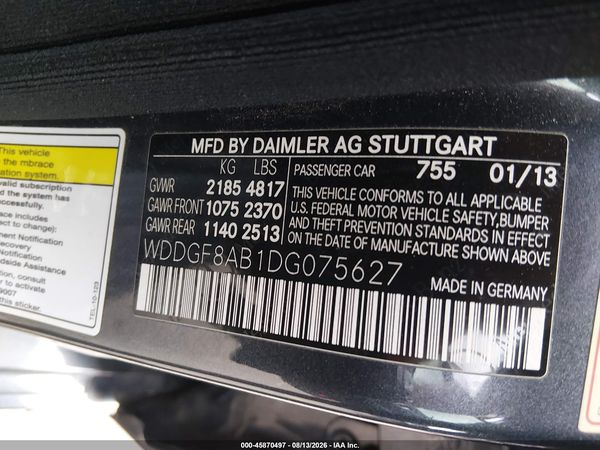 2013 MERCEDES-BENZ C 300 SPORT 4MATIC