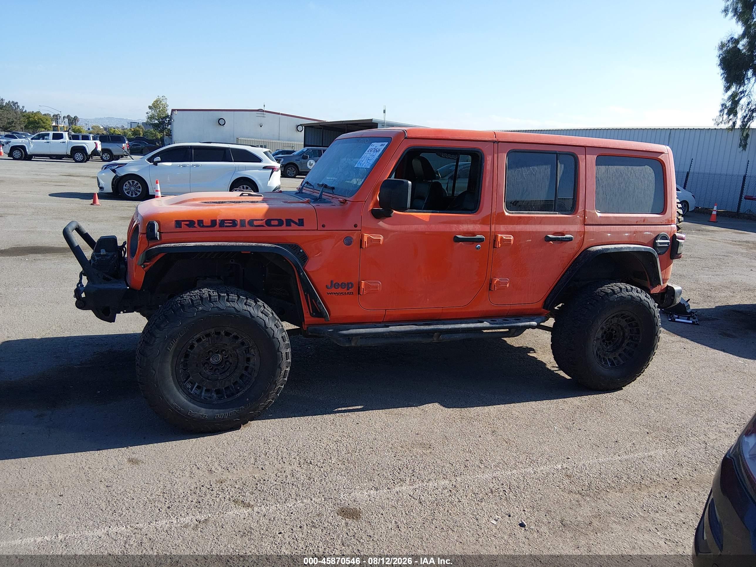 2018 JEEP WRANGLER UNLIMITED RUBICON 4X4