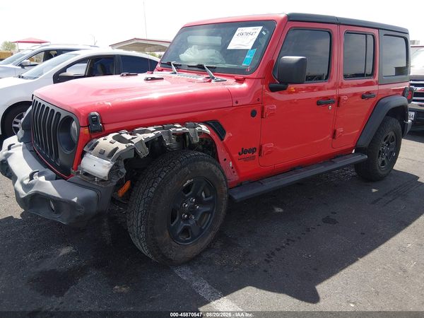 2021 JEEP WRANGLER UNLIMITED — I2