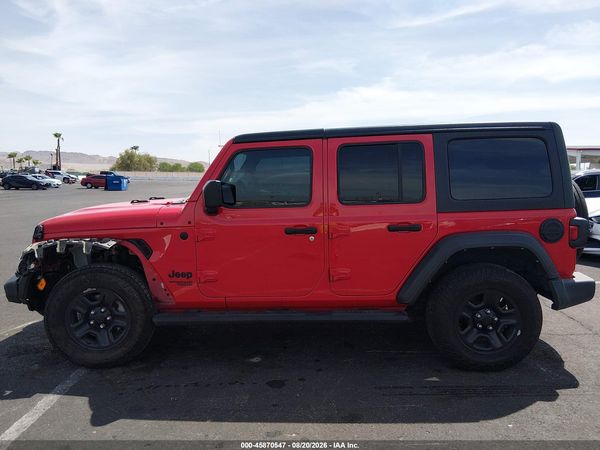 2021 JEEP WRANGLER UNLIMITED SPORT 4X4 — I117