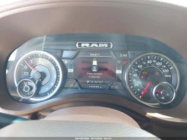 2019 RAM 1500 LARAMIE  4X2 5'7 BOX