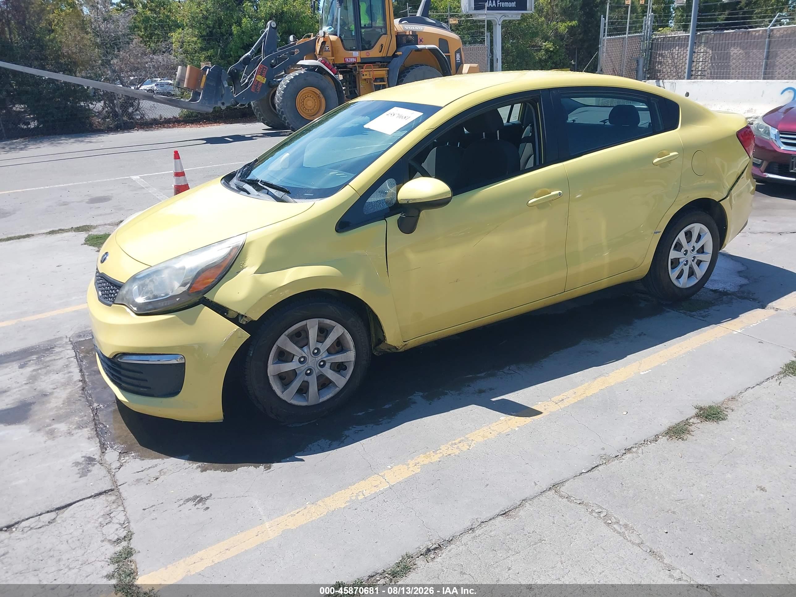 2016 KIA RIO LX