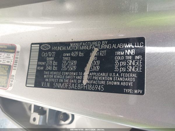 2023 HYUNDAI TUCSON SEL