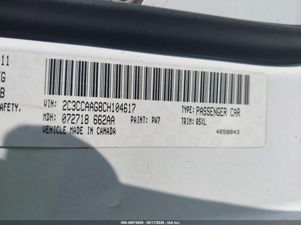 2012 CHRYSLER 300 Base/Limited