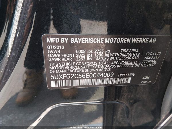 2014 BMW X6 XDRIVE35I