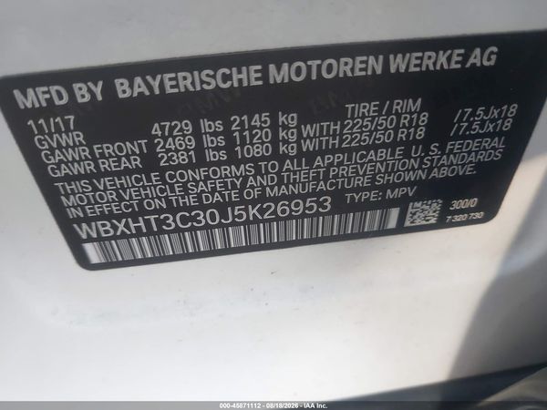 2018 BMW X1 XDRIVE28I