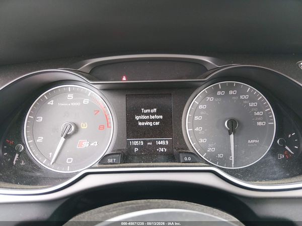 2014 AUDI S4 PREMIUM PLUS