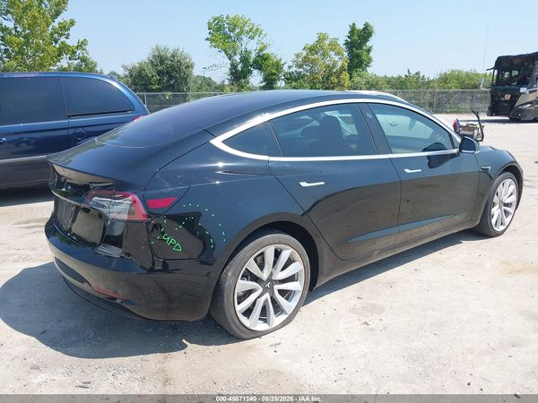 2018 TESLA MODEL 3 LONG RANGE/MID RANGE