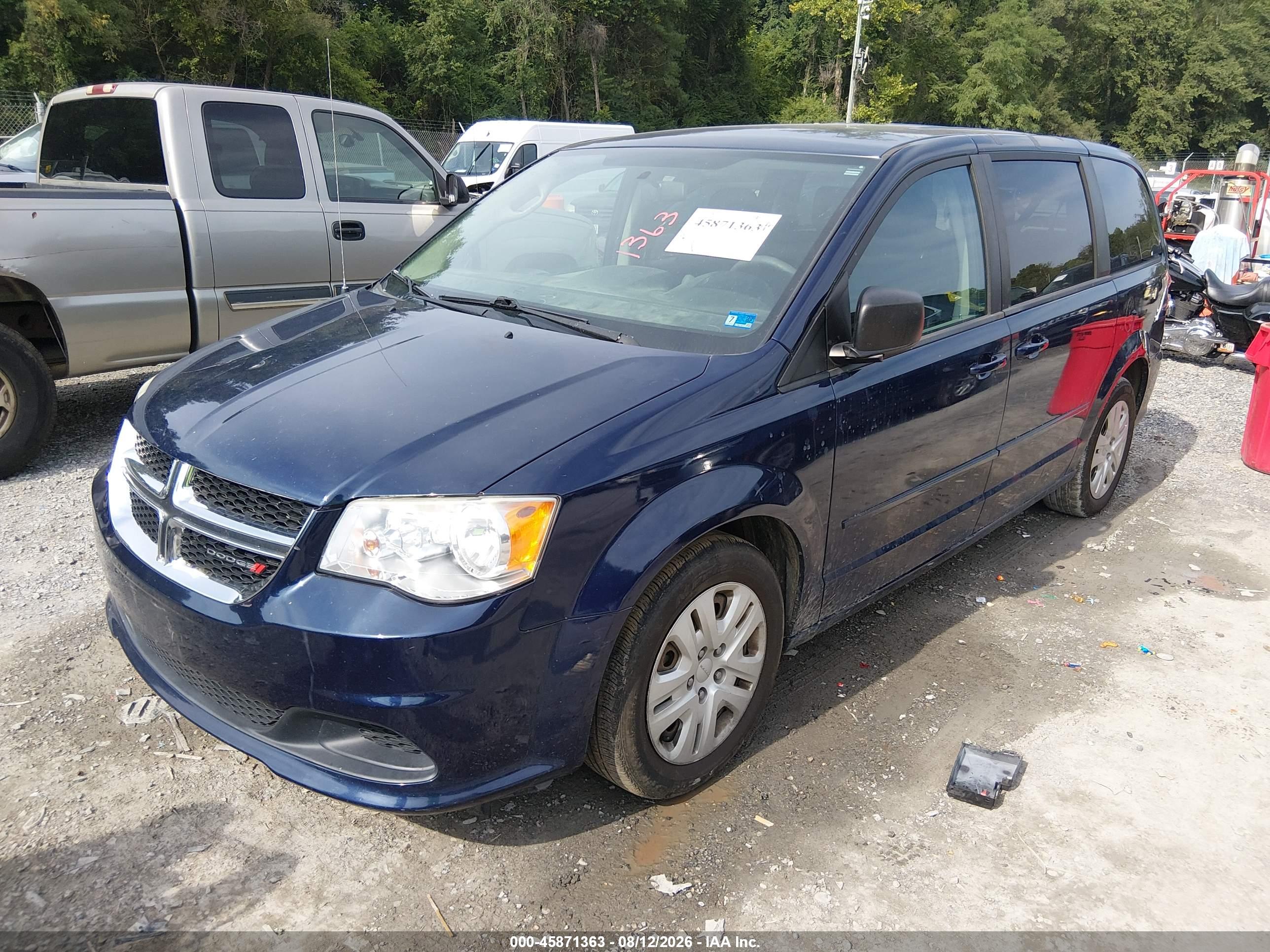 2015 DODGE GRAND CARAVAN SE — I2
