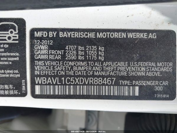 2013 BMW X1 XDRIVE28I