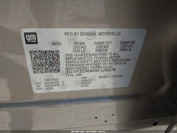 2025 CADILLAC XT4 FWD PREMIUM LUXURY