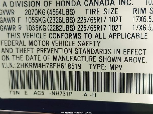2014 HONDA CR-V EX-L