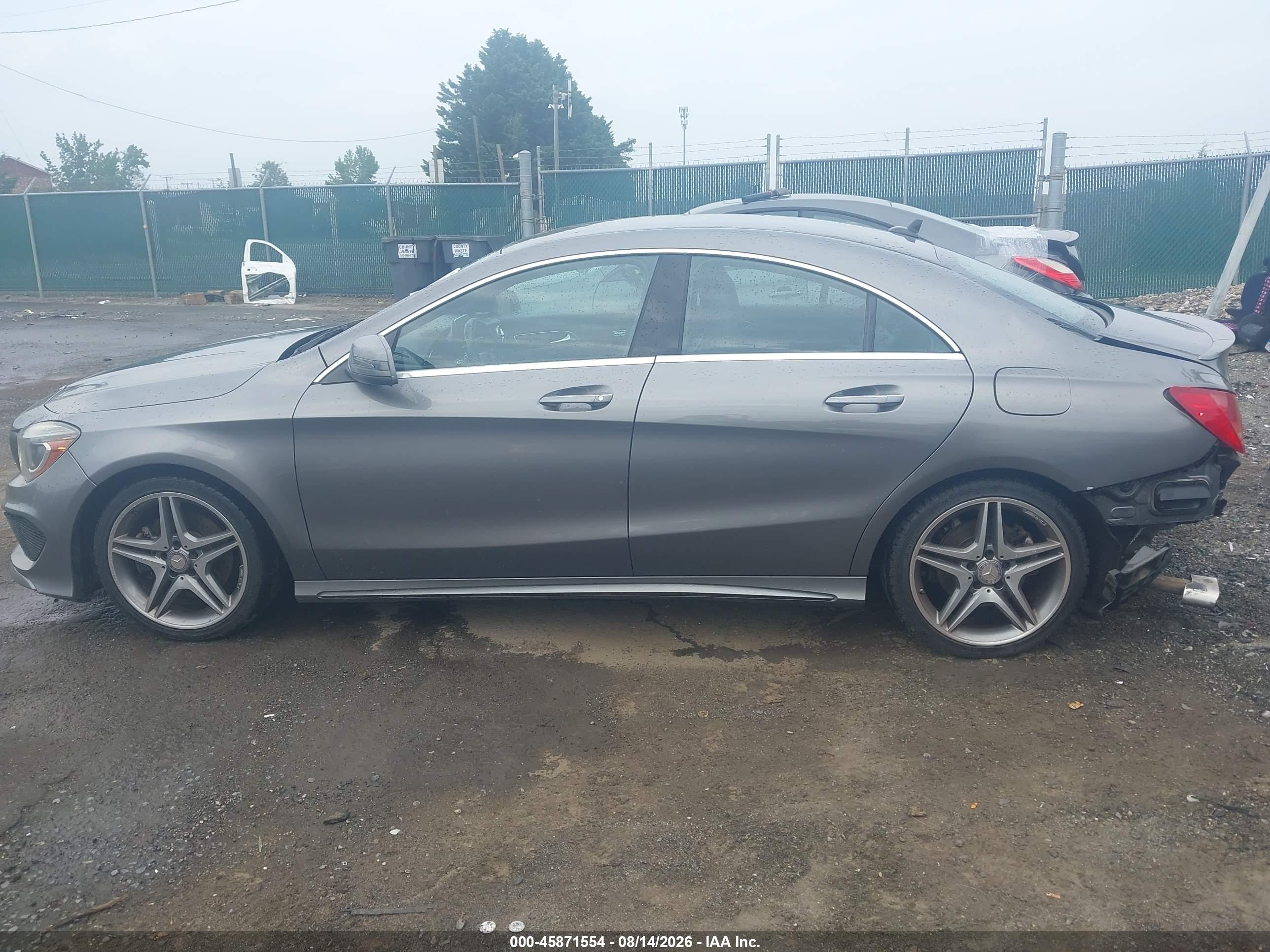 2015 MERCEDES-BENZ CLA 250 4MATIC