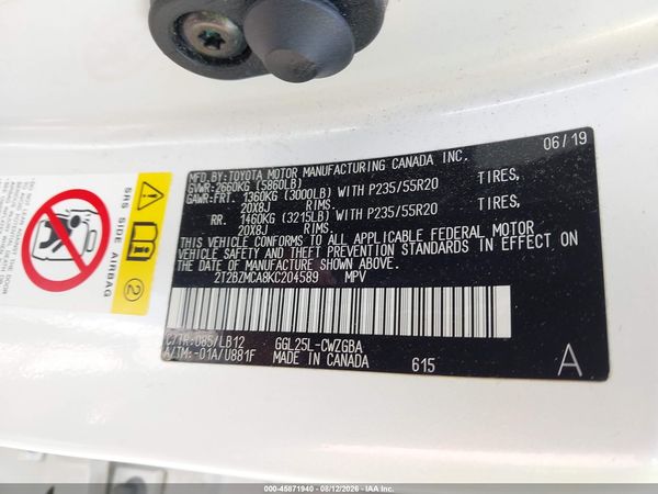 2019 LEXUS RX 350 350 Standard
