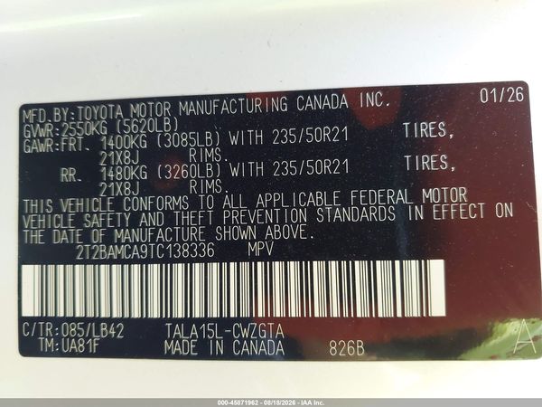 2026 LEXUS RX 350 PREMIUM+