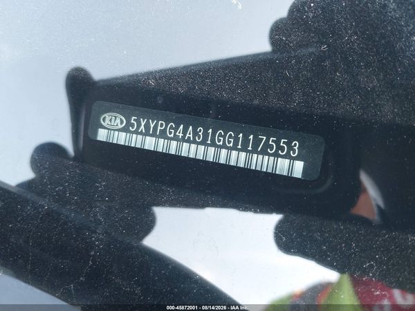 2016 KIA SORENTO 2.4L LX