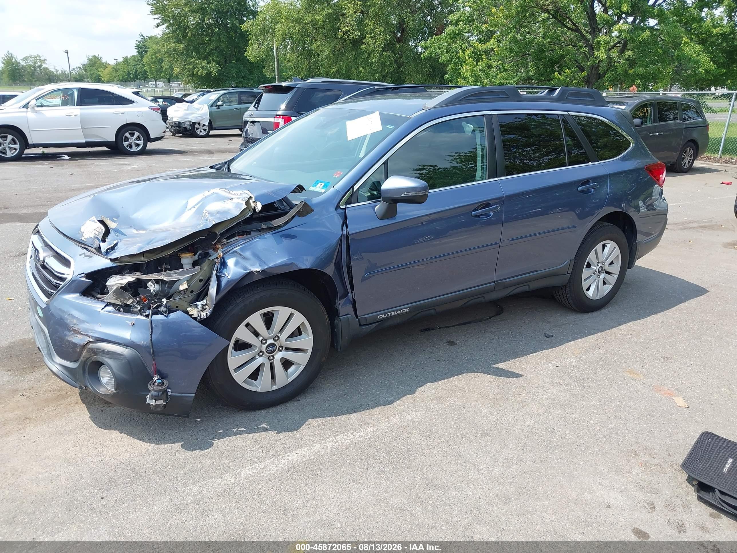 2018 SUBARU OUTBACK 2.5I PREMIUM — I2
