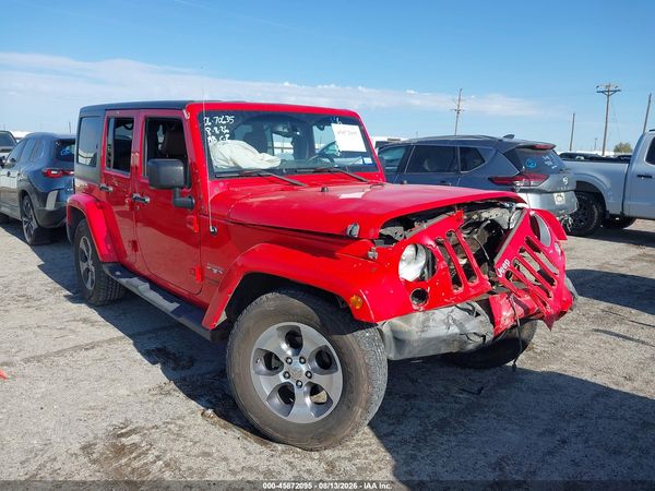 2016 JEEP WRANGLER UNLIMITED SAHARA
