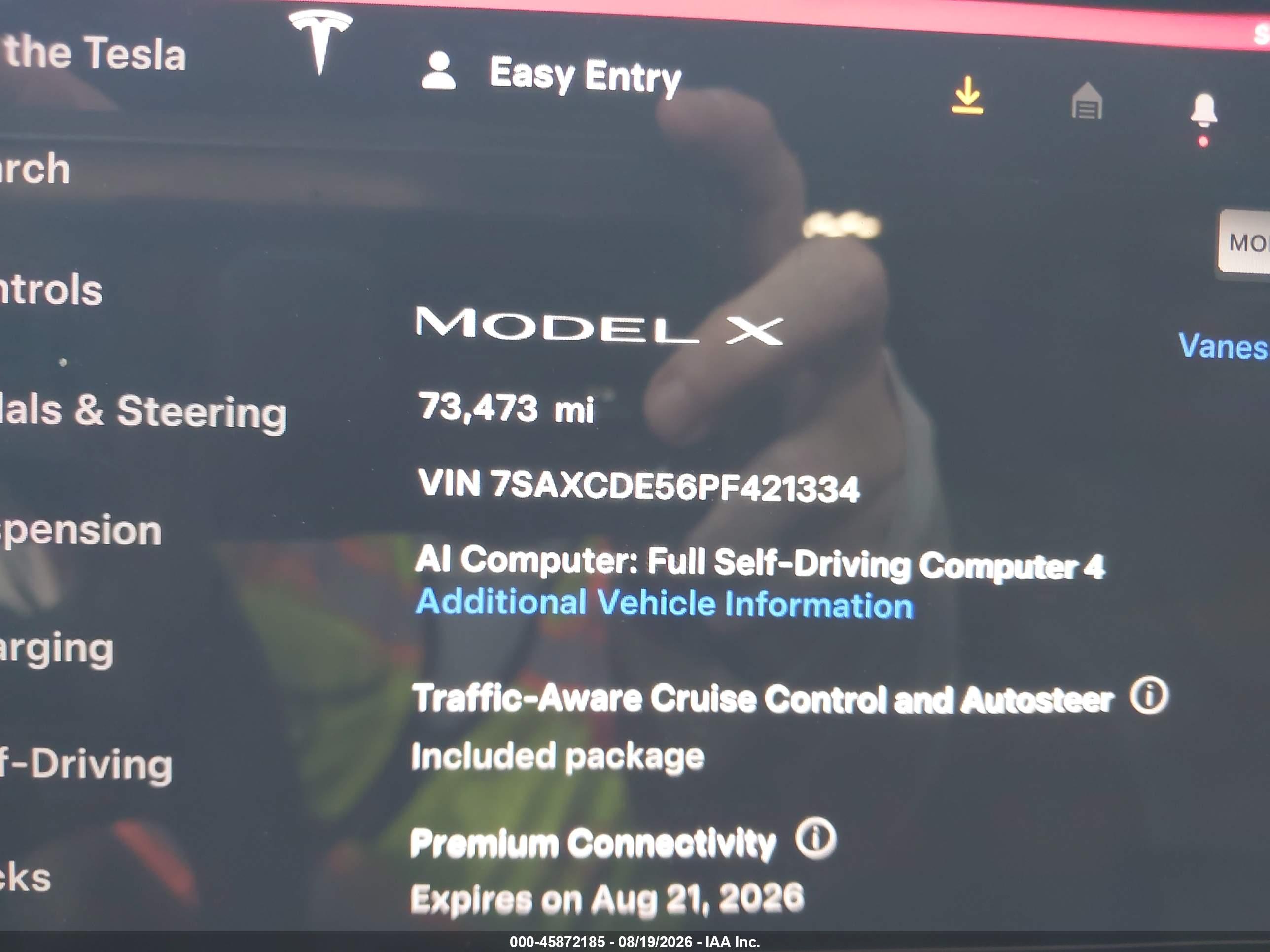 2023 TESLA MODEL X