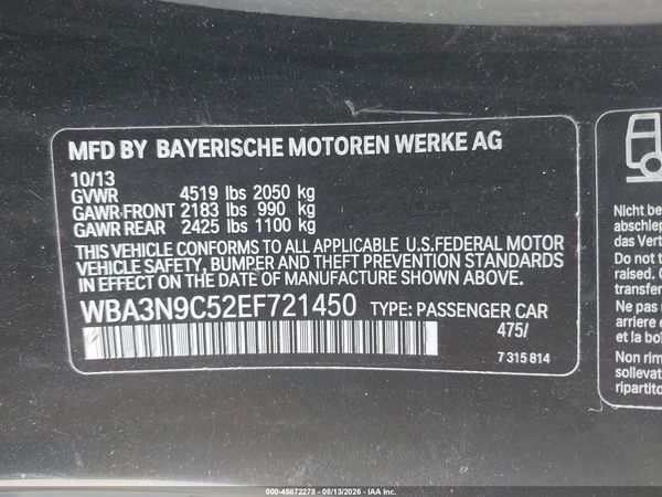 2014 BMW 428I XDRIVE