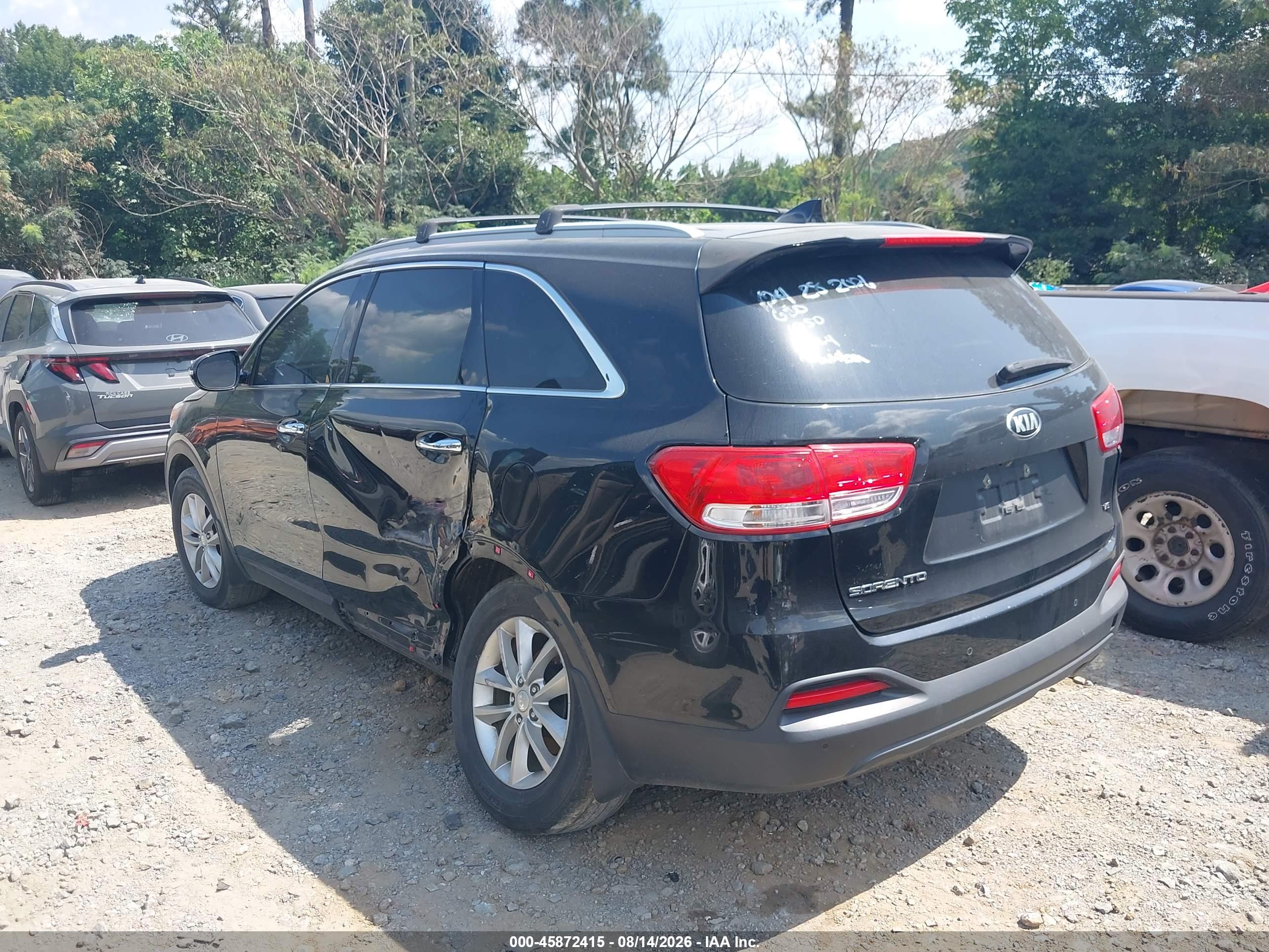 2016 KIA SORENTO 3.3L LX