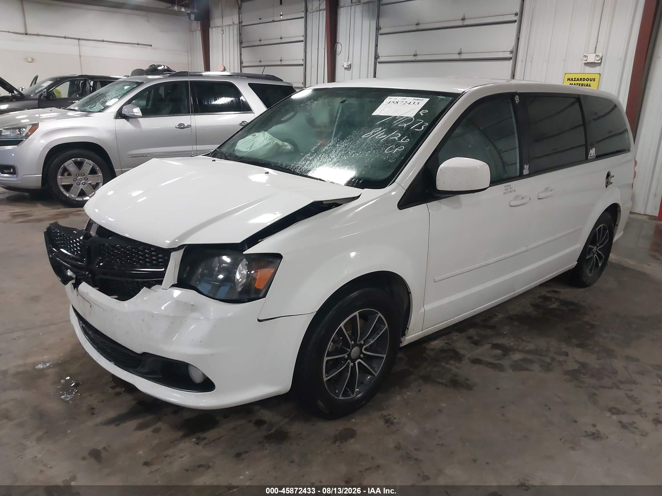 2017 DODGE GRAND CARAVAN SXT — I2