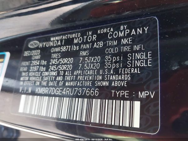 2024 HYUNDAI PALISADE