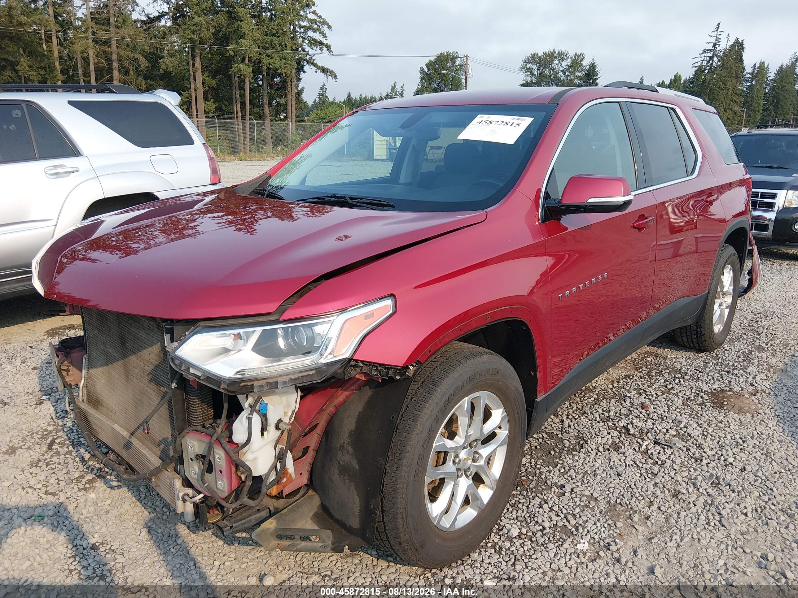 2018 CHEVROLET TRAVERSE LT CLOTH — I2