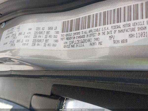 2016 JEEP CHEROKEE LATITUDE