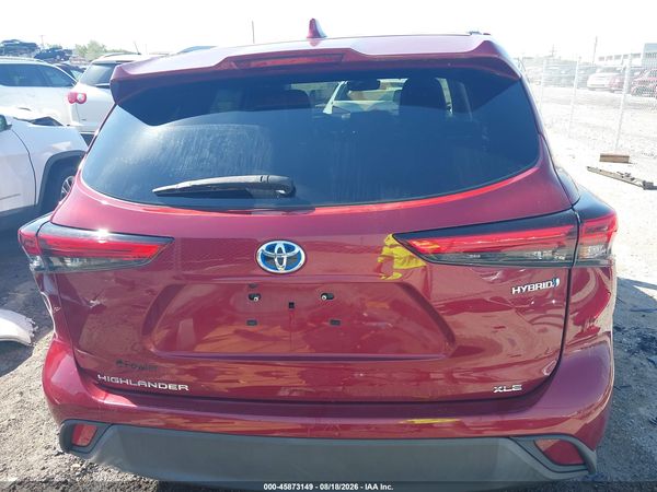 2022 TOYOTA HIGHLANDER HYBRID XLE