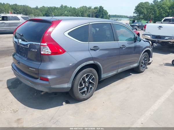 2016 HONDA CR-V SE
