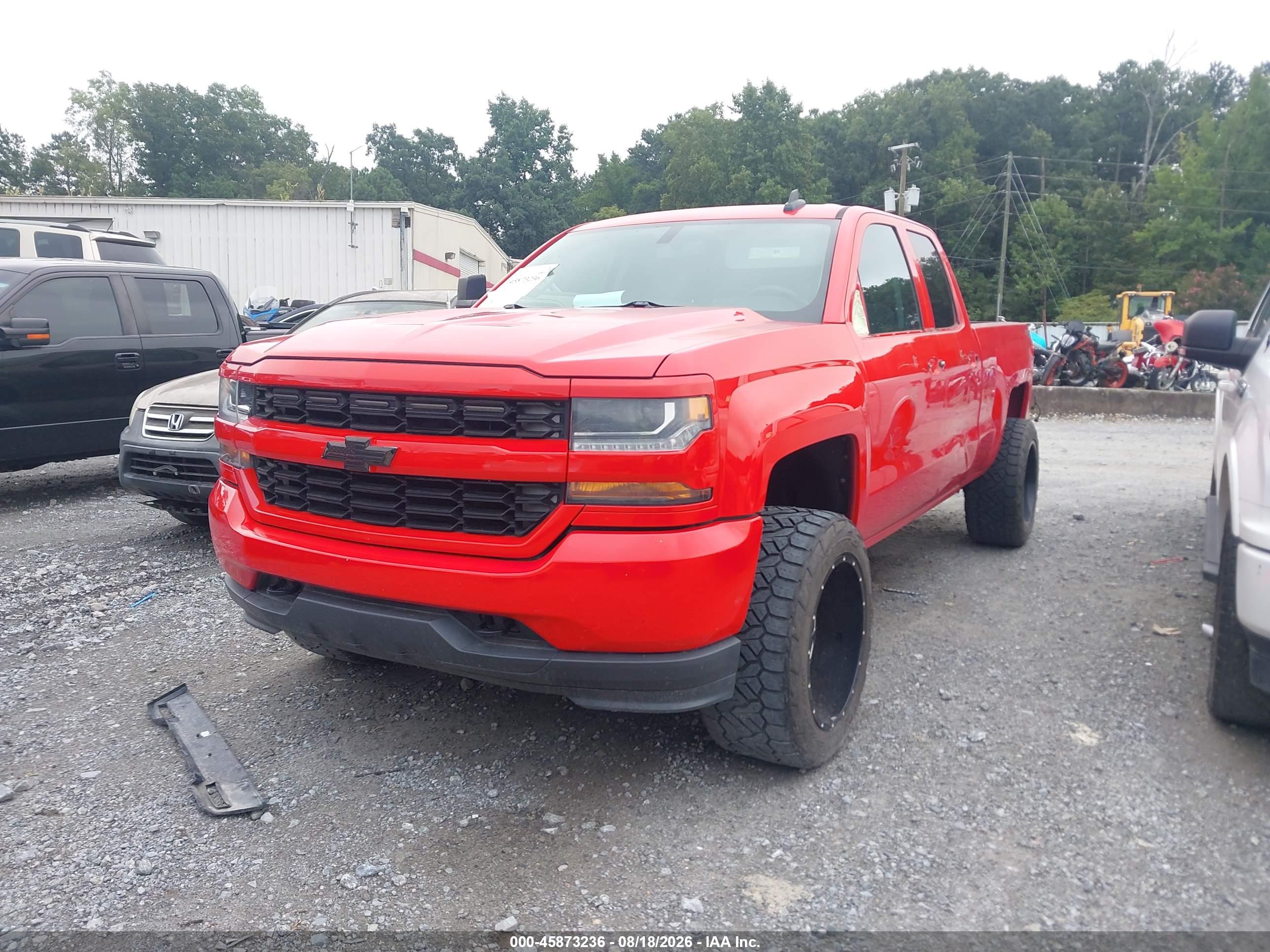 2016 CHEVROLET SILVERADO 1500 CUSTOM — I2