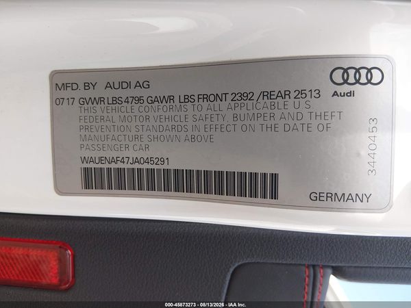 2018 AUDI A4